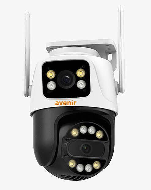 AV-S304 4MP Wifi Çift Yönlü Ses Çift Lensli Kamera - 3