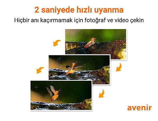 AV-S440H 4MP 3.6mm Lens 4G Solar SD Kart Destekli Fotokapan Kamera - 4