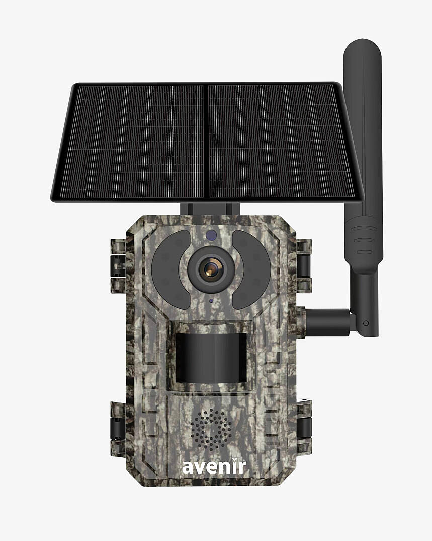 AV-S440H 4MP 3.6mm Lens 4G Solar SD Kart Destekli Fotokapan Kamera - 1