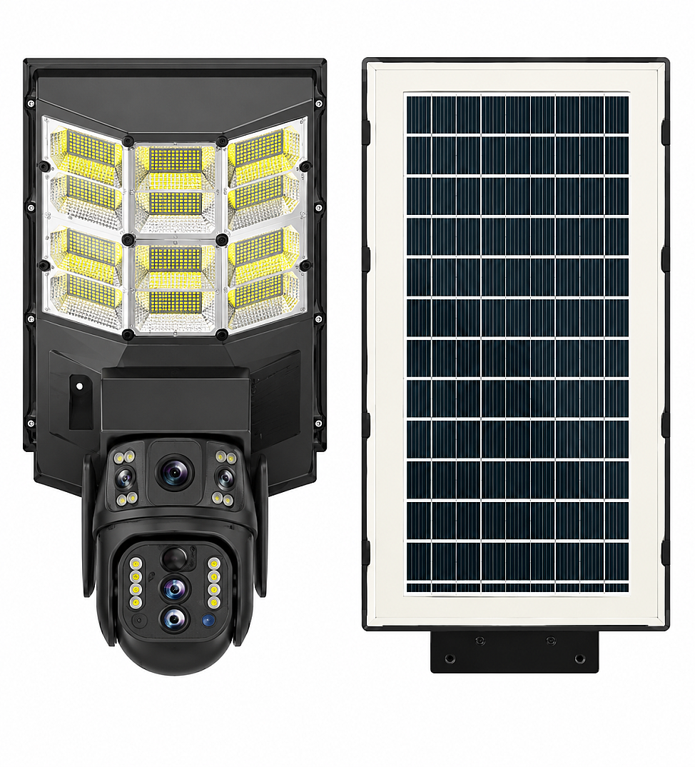 Avenir AV-SL400X 4G Solar Sokak Lambası Güvenlik Kamerası - 1