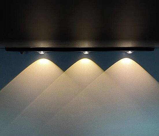 Cata 3 Watt Ledli Bella Slim Cabinet Usb Şarjlı Sensörlü 3 Renk Işık Armatür Ct-2464  - 2