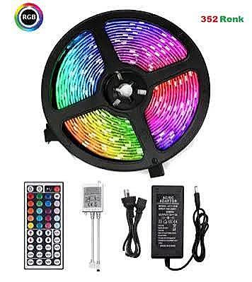 Cata Ct 4558 Rgb Şerit Led Seti 5 Mt Ct