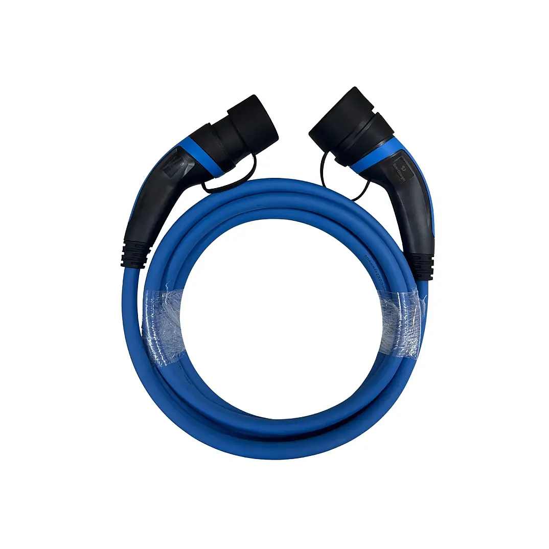 Ever Charger TİP 2 Elektrikli Araç Şarj Kablosu Mavi 7.5 m - 5