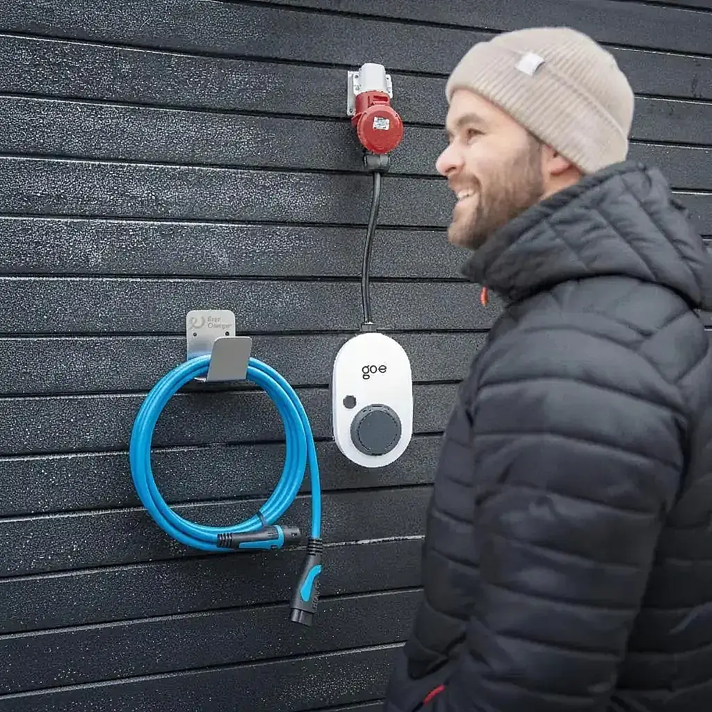 Ever Charger Tip 2 Kablo Tutucu Askısı Paslanmaz Metal (304 Kalite) - 7