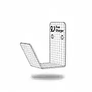 Ever Charger Tip 2 Kablo Tutucu Askısı Paslanmaz Metal (304 Kalite) - 4