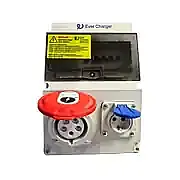 Ever Charger Trifaz Elektrikli Araç KombiBox – Plastik, AC Tipi Kaçak Akım Röleli ve Sigortalı - 5