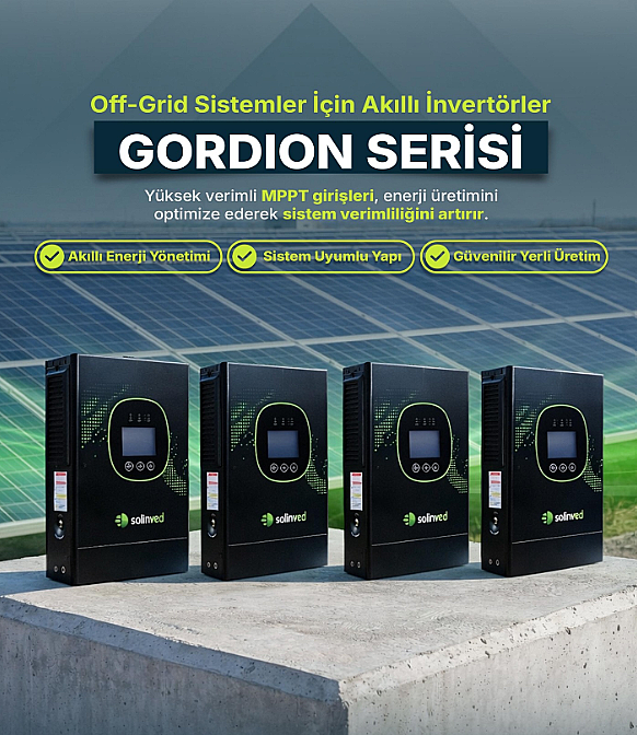 GORDİON SERİES 3,6 KW 24V MPPT OFF-GRİD İNVERTER - 2