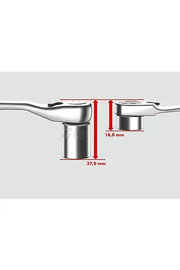 Lokma Seti Çift Halkalı Cırcır.31p 1/4inç - 2
