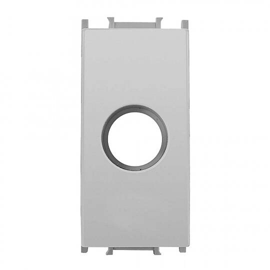 Panasonic Thea Modüler Metalik Beyaz 1M Kablo Çıkış Kapağı Düğme Kapak (ÇERÇEVE HARİÇ) WVTR17024MW