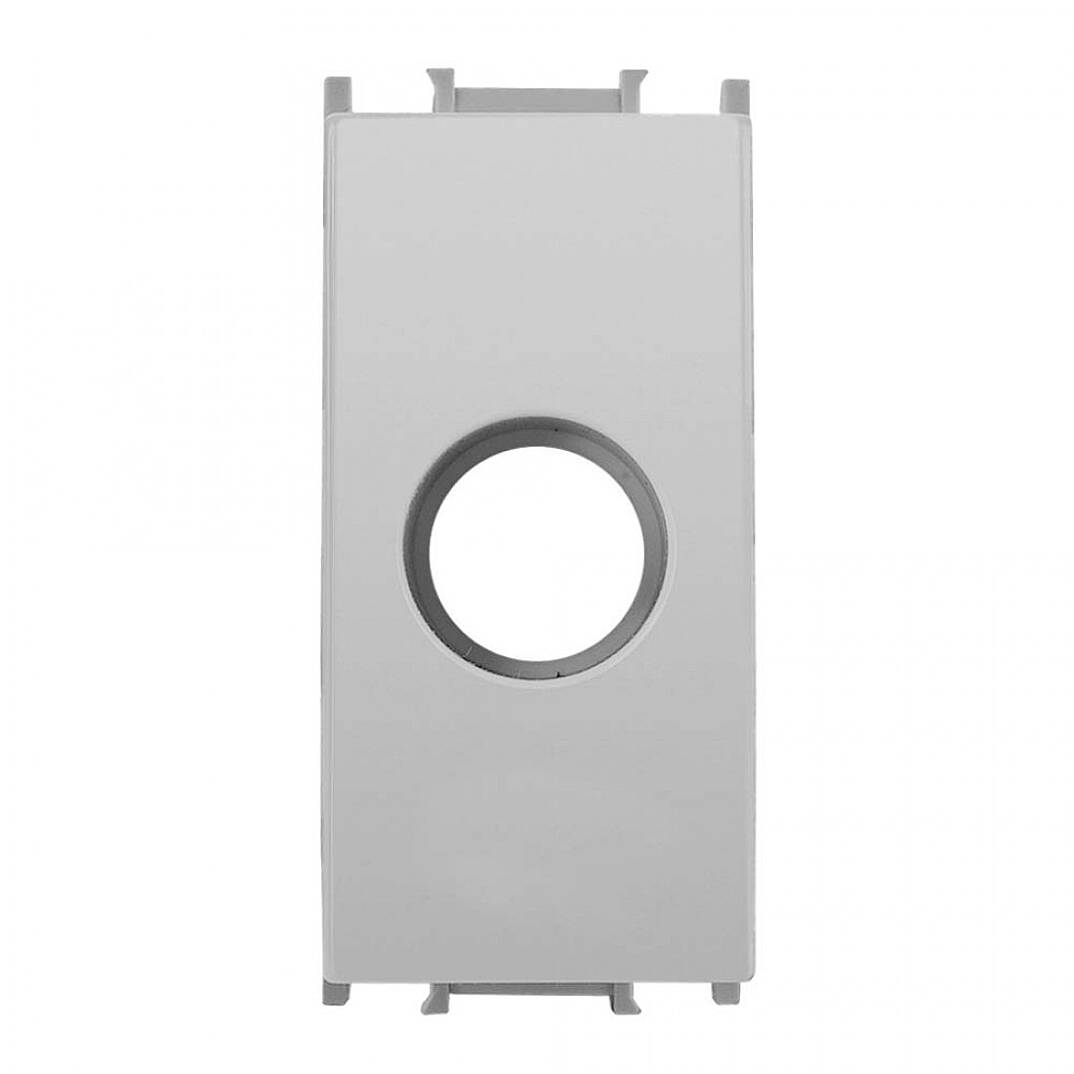 Panasonic Thea Modüler Metalik Beyaz 1M Kablo Çıkış Kapağı Düğme Kapak (ÇERÇEVE HARİÇ) WVTR17024MW - 1