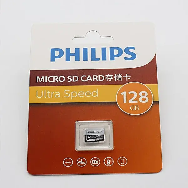 Philips 128GB MicroSD Adaptörsüz Hafıza Kartı - 1