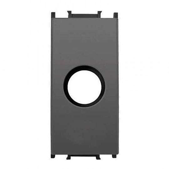 THEA MODULAR KABLO ÇIKIŞ KAPAĞI 1 M ANTRASİT (ÇERÇEVE HARİÇ) WVTR1702-4AN