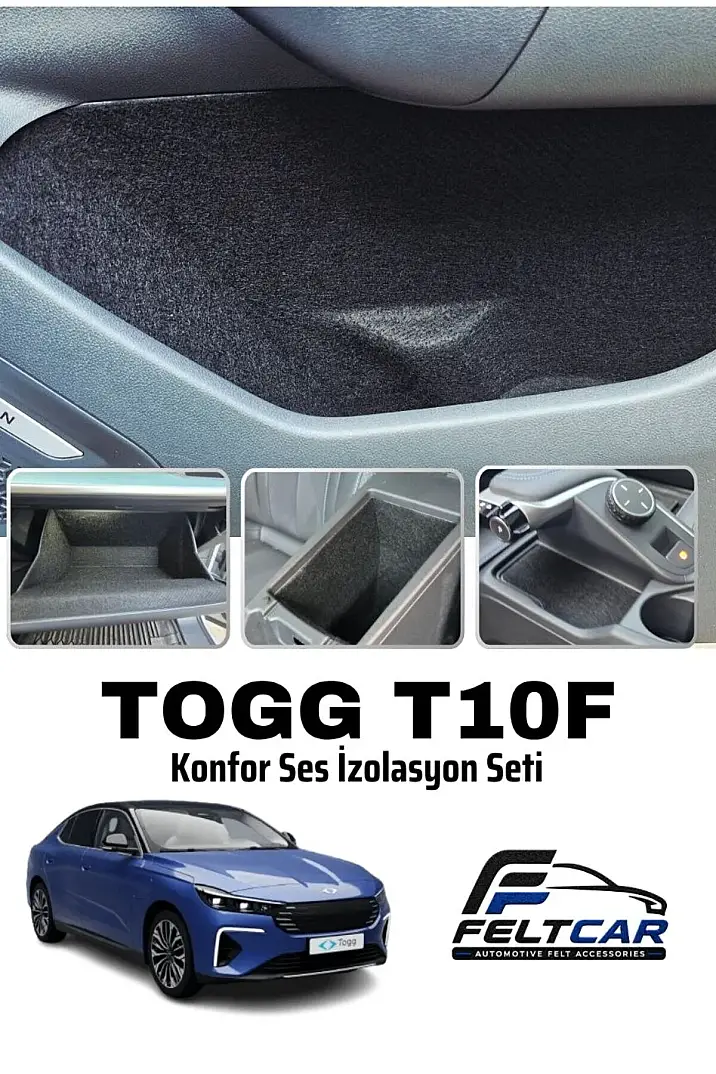 TOGG T10F PREMİUM KONFOR SES İZOLASYON SETİ - 1