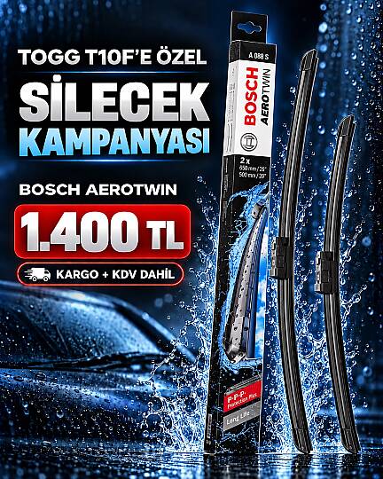 Togg T10F Silecek (2025-2027) Bosch Aerotwin A088S