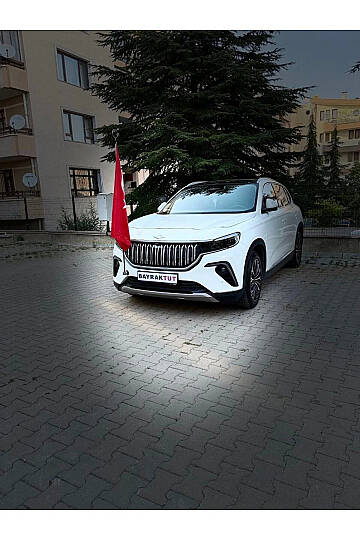 TOGG T10X VE T10F UYUMLU ÇEKİ DEMİRİ BAYRAK TUTUCU - 4